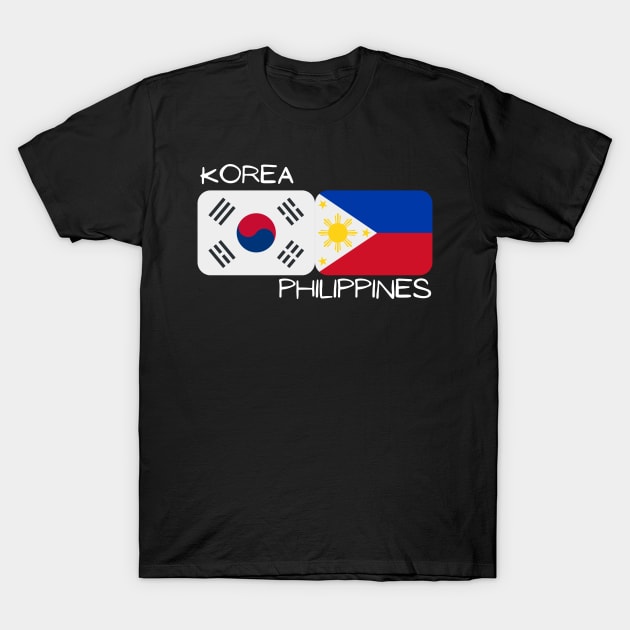 Korean Filipino - Korea, Philippines T-Shirt by The Korean Rage